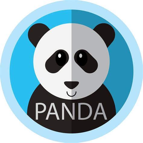 Cute Panda Bear Cartoon Flat Icon Avatar 1631486 Vector Art At Vecteezy