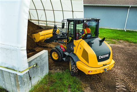 John Deere Introduces New 244l And 324l Compact Wheel Loaders Equipment