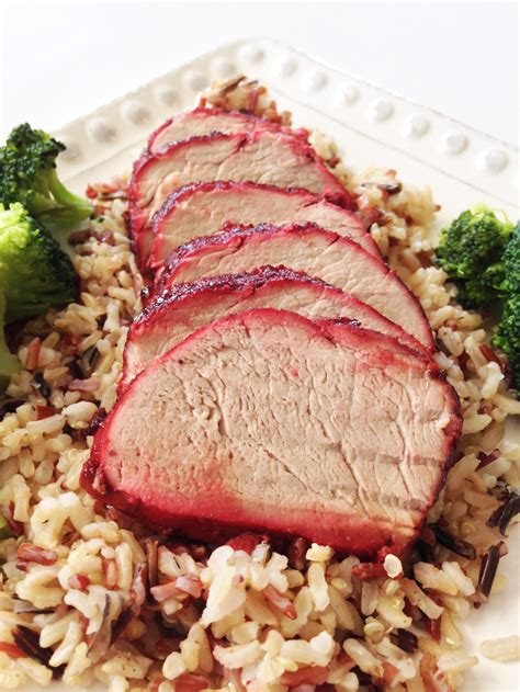 Tender, marinated pork is tenderloin baked with a quick asian bbq sauce! Healthified Chinese BBQ Pork (Char Siu) — The Skinny Fork