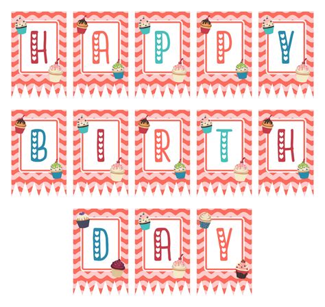 10 Best Happy Birthday Banner Printable For Free At P