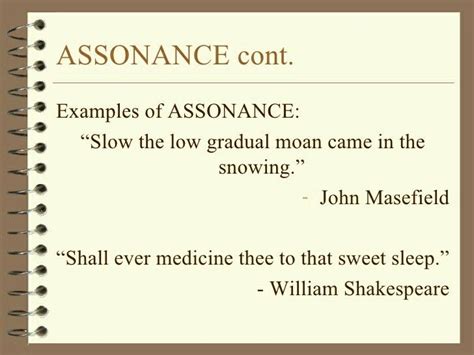 Assonance cont. | Assonance meaning, Writing poetry, Poetry