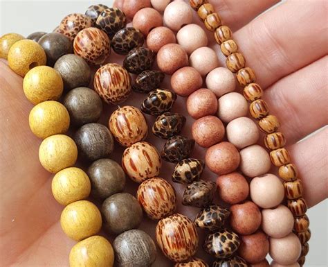 7 Best Types Of Wood For Jewelry Making Golden Age Beads Blog Wood Beads Diy Wood Beads