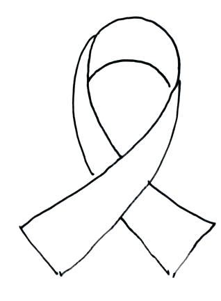 Cancer Ribbon Coloring Page at GetColorings.com | Free printable