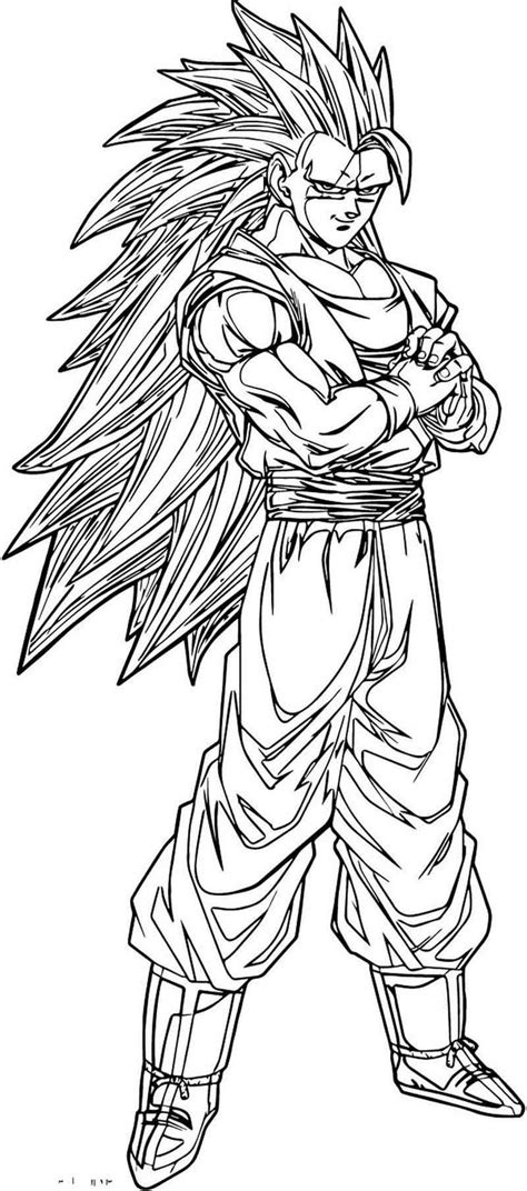 Goku We Coloring Page 439 - Dibujos para colorear 2019 en 2020