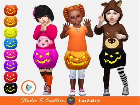 Toddlers Pumpkin Acc By Studio K Creation Sims 4 Sims 4 Toddler Sims