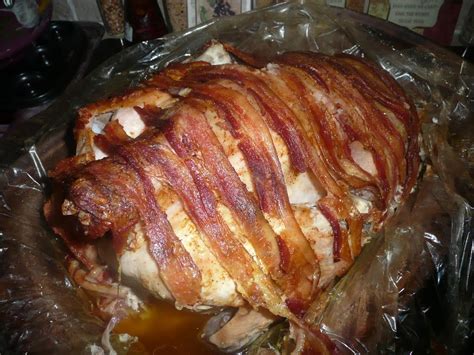 Bacon Wrapped Turkey Just A Pinch Recipes