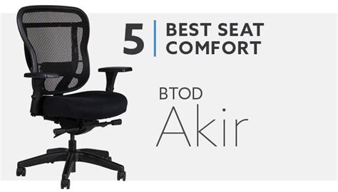 Most Comfortable Office Chairs 5 Best Seat Comfort 