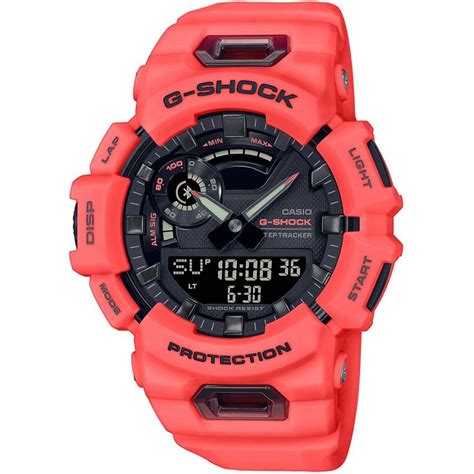 Casio G Shock Red G Squad Bluetooth Mens Watch