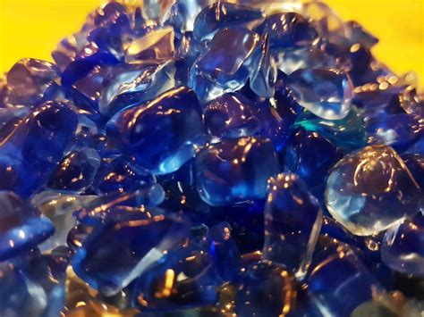 Aquarium Decorative Glass Stones Igs 014 Blue Ocean Aquarium