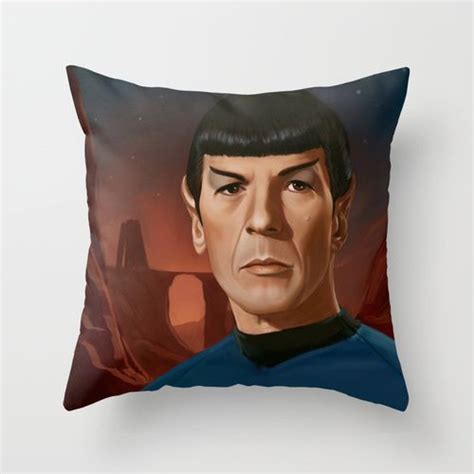 Mr Spock Throw Pillow By Rileystark Society6 Ipod Case