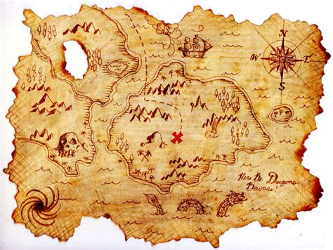 How to make a printable treasure map for 8th grade? Free Printable Treasure Map | Printable Maps