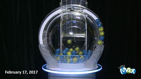 Dont leave your lotto max lottery numbers to chance. Lotto Max Draw February 17, 2017 - YouTube