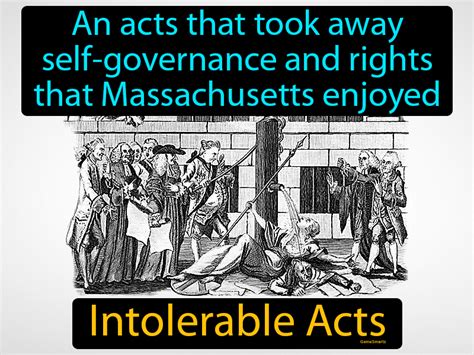 Intolerable Acts Definition And Image Gamesmartz