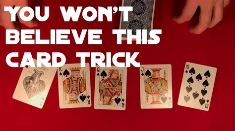 Now, it's all hold em. Best Poker Card Trick! - YouTube