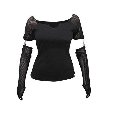 Gothic Mesh Glove Women S Top By Spiral Direct 20 Liked On Polyvore