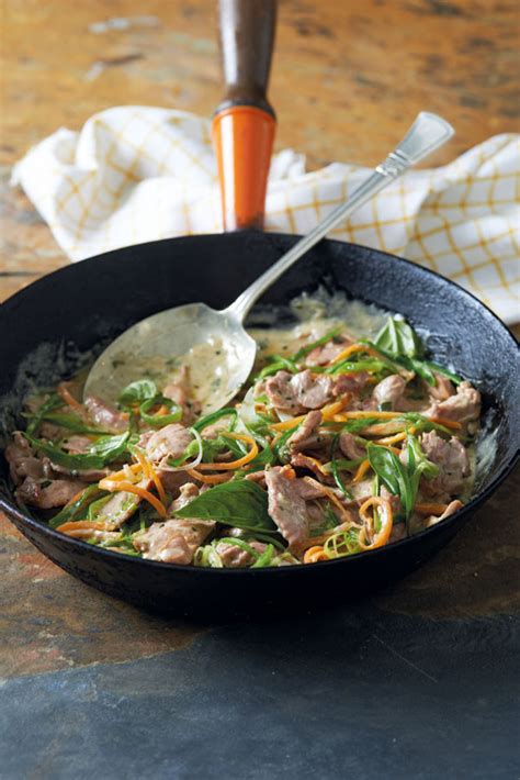 Asian pork recipes, chinese pork, mango salsa, pork tenderloin recipe, sweet and fiery pork tenderloin with when i make coconut rice i use half the water it calls for and half lite coconut milk. Pork fillet stir-fry with green chilli paste and coconut ...