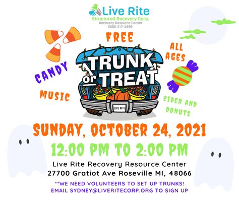 Free Trunk Or Treat Event Upcoming Events And Fundraisers