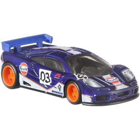 Hot Wheels Collector Premium Car Culture Mclaren F1 Gtr Vehicle