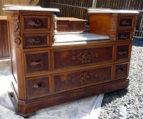 Eastlake Dresserwashstand My Antique Furniture Collection