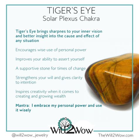 Tigers Eye Custom Healing Crystal Crystal Healing Bracelets