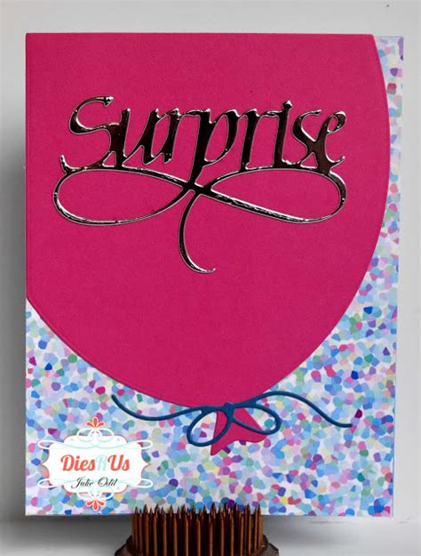 Dies R Us Surprise Birthday Cards Elizabeth Craft Designs Fun