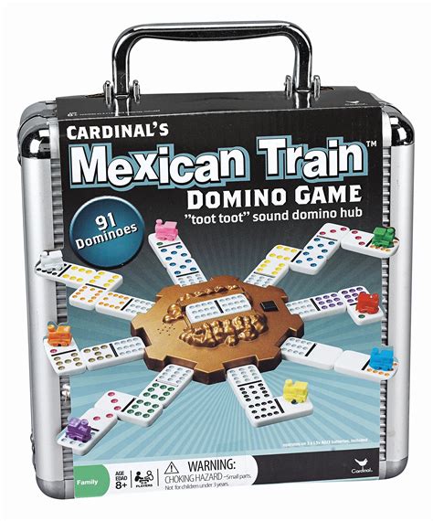 Mexican Train Domino Game In An Aluminum Case Styles May