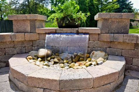 Long on either wall), but don't make it any deeper or the walls may bow. Retaining Walls & Garden Walls in Dublin, Ohio » Old Pond ...