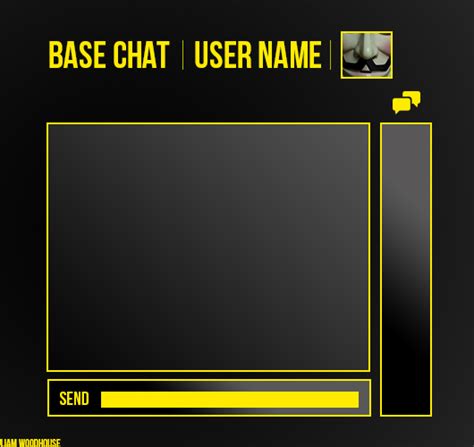 Basic Chat Box Design By Liamwoodhousedesign On Deviantart