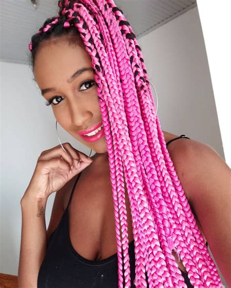 24 pink braids hairstyles hairstyle catalog