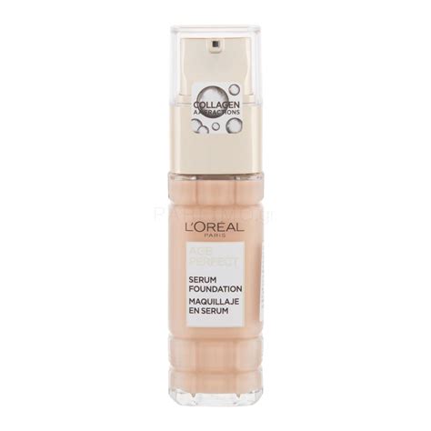 l oréal paris age perfect serum foundation make up για γυναίκες 30 ml Απόχρωση 160 rose beige