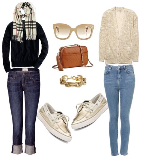 gold sperrys perhaps cute outfits with jeans warm outfits sperry outfit