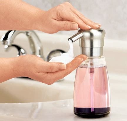 Mdesign foaming hand soap dispenser. How To Refill Foaming Soap Dispenser?