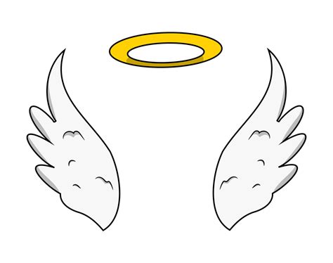 Asas De Anjo E Auréola 16461685 Png