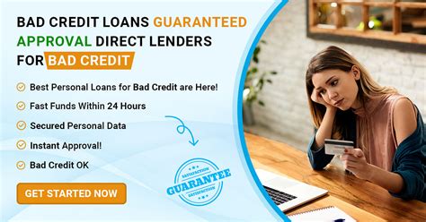 Best 5 Bad Credit Loans No Credit Check Guaranteed Approval Direct