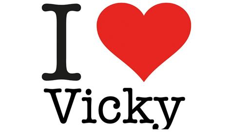 O Vicky I Love You Poster Wallpapers