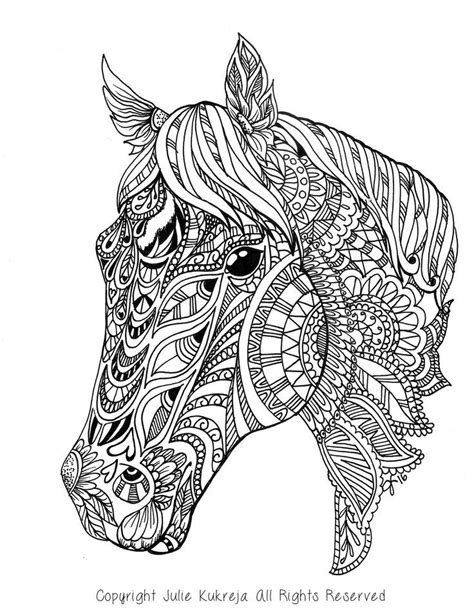 We have collected 39+ mandala horse coloring page images of various designs for you to color. horse adult coloring page gift wall art mandala zentangle ...