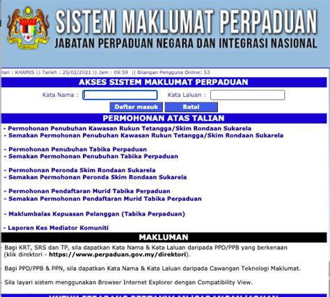 This website is estimated worth of $ 480.00 and have a daily income of around $ 2.00. Panduan Pendaftaran Anak Ke Tabika Perpaduan Sesi 2022 ...