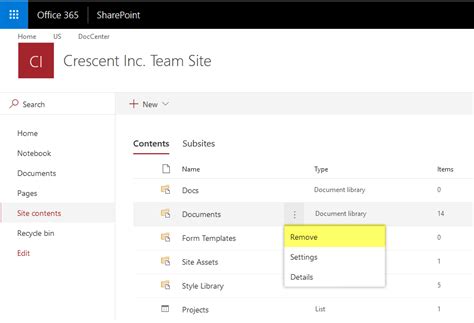 Sharepoint Online Powershell To Delete A Document Library Sharepoint