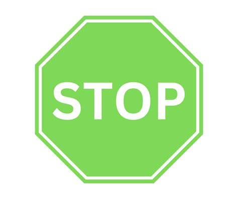 Stop Signs Printable Templates Free Pdf Download