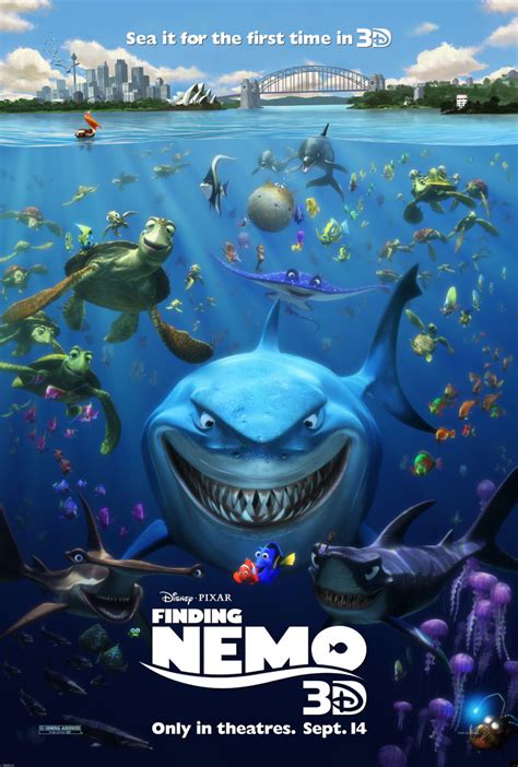 Finding Nemo 3d Poster • Hypable