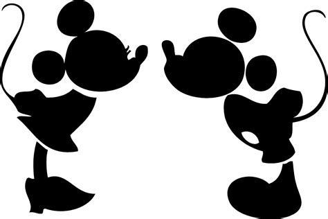Mickey Mouse Silhouette Wallpapers Top Free Mickey Mouse Silhouette
