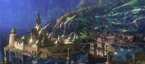 From The Disney Film Frozen Frozen Castle Arendelle Frozen