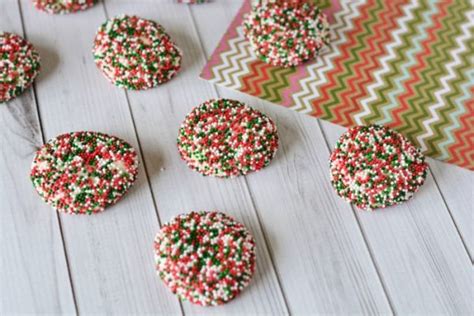 Add festive flavours like cinnamon or orange to a classic base or try making reindeer biscuits with the kids. Christmas Shortbread Cookies Recipe with Sprinkles | A Magical Mess