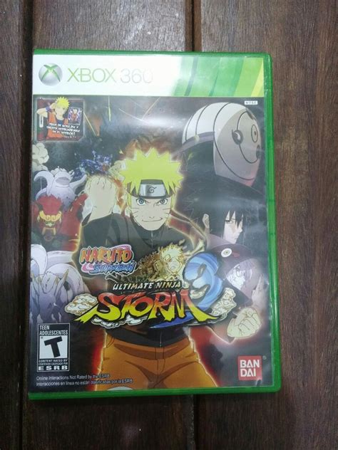 Naruto Ultimate Ninja Storm 3 Xbox 360 Original R 7590 Em Mercado