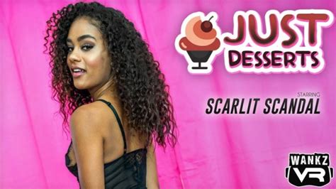 Porn Star Scarlit Scandal Serves Up Something Sweet For WankzVR S Just Desserts Virtual