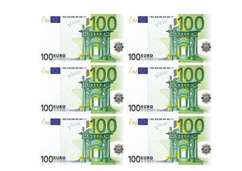 The unveiling of €100 and €200 new banknotes did happen september 17th 2018, many information were revealed on the last two denominations of the es2 banknotes series or europe type series. 100 Euro Schein Muster / Euroscheine Teil 2 Altere Pdf ...