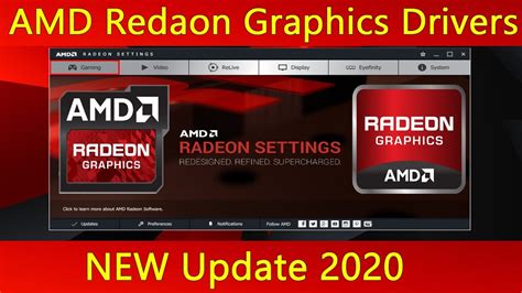 How To Amd Redaon Graphics Drivers Update Download Laptop Pc Windows Youtube