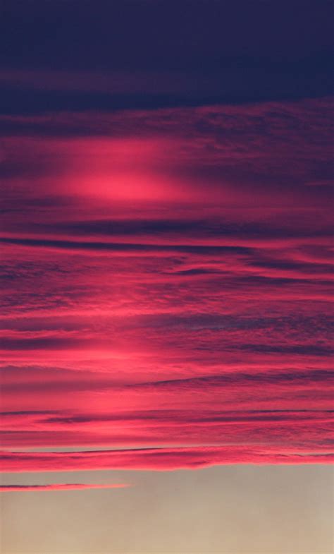 1280x2120 Red Pink Burning Clouds 4k Iphone 6 Hd 4k Wallpapers Images