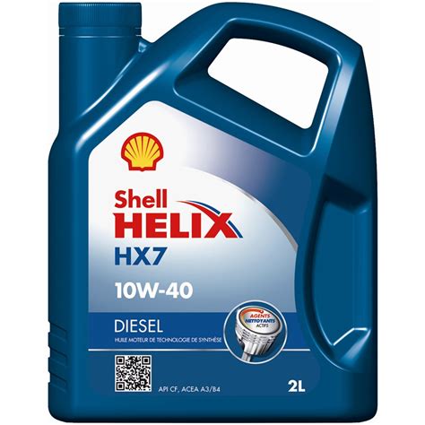 Huile Moteur Shell Helix Hx7 10w40 Diesel 2 L Norautofr