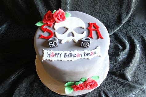 Sons Of Anarchy Cake Made By Corinnes Confections Geburtstag Geburt